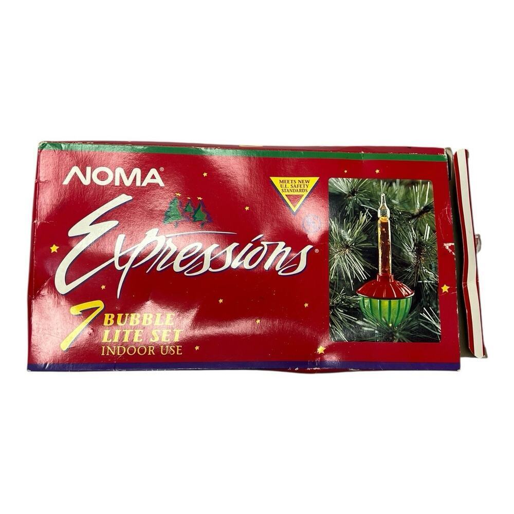 NOMA Expressions 7 Bubble Lite Set (Indoor Use) Lights Totals Works